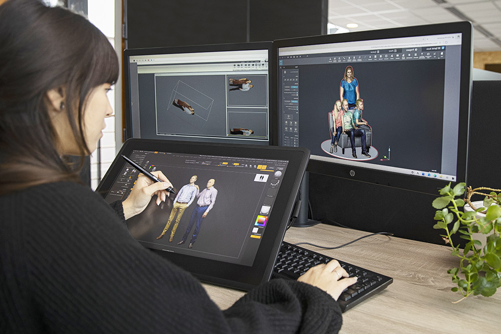 3d studio duplify nabewerking